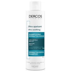 VICHY DERCOS ULTRA APAISANT SHAMPOOING SANS SULFATE CHEVEUX NORMAUX A GRAS 200ML