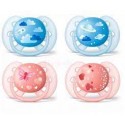 AVENT ULTRA SOFT 2 SUCETTES ORTHODONTIQUE 6-18MOIS