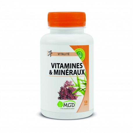 MGD Vitamines & Mineraux 120 GELULES