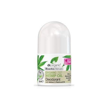 DR ORGANIC DEODORANT 50 ML A BASE DE CHANVRE