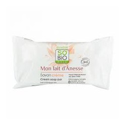 DR ORGANIC SAVON CREME BLOC 100 G LAIT D'ANESSE