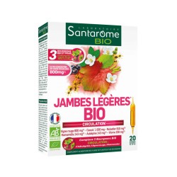 SANTAROME JAMBES LEGERES 20 AMPOULES