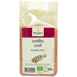 PRIMEAL LENTILLES JAUNES 500 G