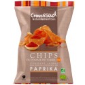 CROUSTISUD CHIPS DE POMME DE TERRE AU PAPRIKA 100 G