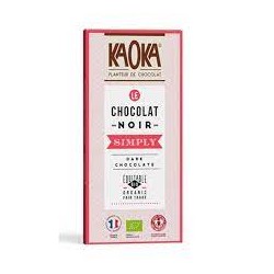 KAOKA TABLETTE DE CHOCOLAT NOIRE SYMPLY 58% 80 G