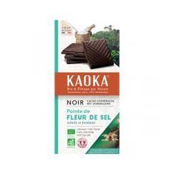 KAOKATABLETTE DE CHOCOLAT NOIR 70% A LA FLEUR DE SEL 100 G