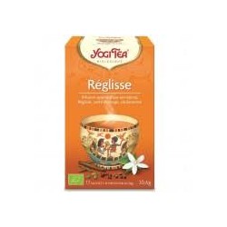 YOGI TEA REGLISSE 17x2 g (Réglisse, cannelle, gingembre, zeste d'orange)