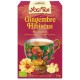 YOGI TEA GINGEMBRE HIBISCUS 17x2 g (Hibiscus, réglisse, gingembre, menthe poivrée)