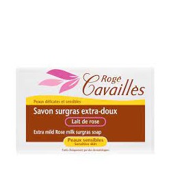 ROGE CAVAILLES  SAVON PARFUME LAIT DE ROSE 150GR