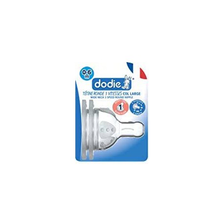 DODIE TETINE INI+ ANTI COLIQUE D1 0-6M X2
