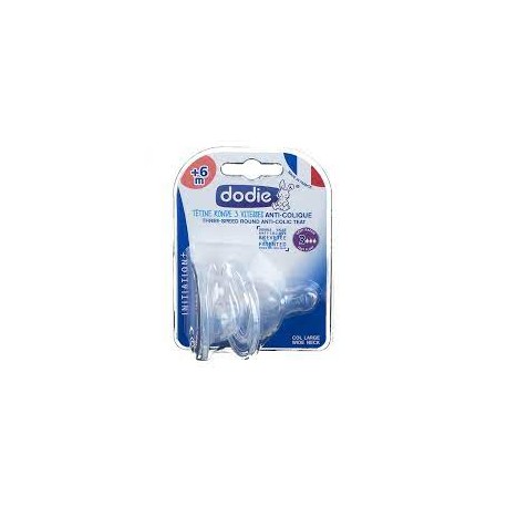 DODIE TETINE INI+ ANTI COLIQUE D3 +6M X2