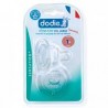 DODIE TETINE PLATE SENS+ ANTI COLIQUE D1 0-6M X2
