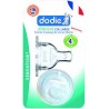 DODIE TETINE PLATE SENS+ ANTI COLIQUE D4 +6M LIQUIDE EPAIS X2