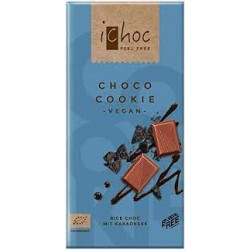 ICHOC TABLETTE COOKIES  CHOCOLAT 80G