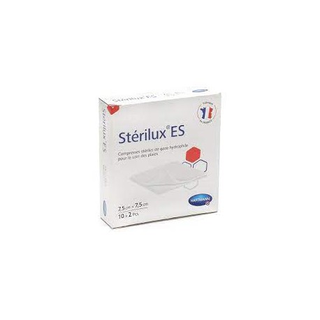 HARTMANN  Stérilux Stérile - Comp de gaze 7,5*7,5cm 20U
