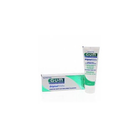 GUM Dentifrice  Original White     75ml    (Anti-coloration)