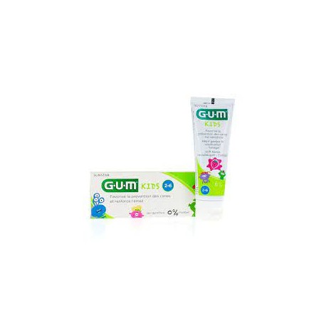 GUM Dentifrice  Kids 2 à 6 ans       50ml