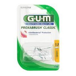GUM Recharge Brossettes Extra-Fines  par 8 unités (1,3mm)