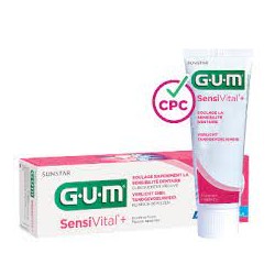 GUM Dentifrice  Sensivital PLUS   75ml     (Dents sensibles)