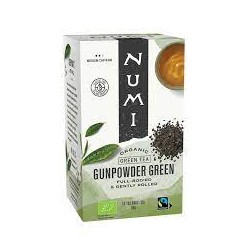 Numi Organic Tea Gunpowder Green, 18 Count Box