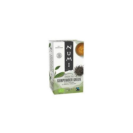 Numi Organic Tea Gunpowder Green, 18 Count Box