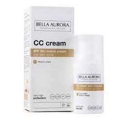 BELLA AURORA CC crème anti-taches SPF50 Teinte Claire 30ML