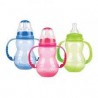 NUBY Biberon d’Apprentissage col standard anti-goutte à Ances en PP avec tétine anti-colique  320ml  +0 mois