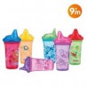 NUBY Gobelet anti-goutte imprimé en PP à Bec rigide et couverle 270ml  +9mois