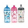 NUBY Gobelet anti-goutte sportif Pop-up imprimé en Tritan avec couverle 360ml  +18mois