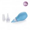 NUBY Mouche-bébé poire à bout souple (embout pour oreille inclus) +0 mois