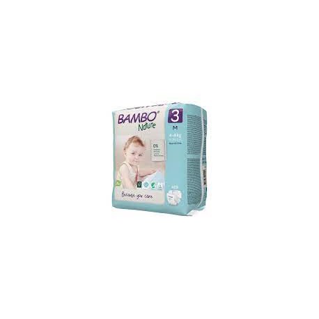 BAMBO NATURE couche bebe taille 3  4-8KG. 52 u