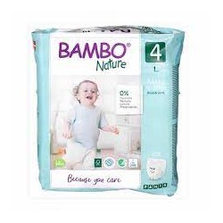 BAMBO NATURE couche bebe taille 4, 7-14KG 48 u