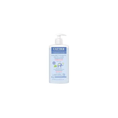 CATTIER EAU NETTOYANTE MICELLAIRE VISAGE ET CORPS 500ML