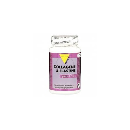 vitall + collagene elastine 30 comprimes