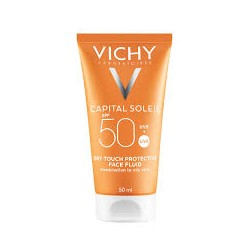 VICHY IDEAL SOLEIL Émulsion Toucher sec anti-brillance SPF50