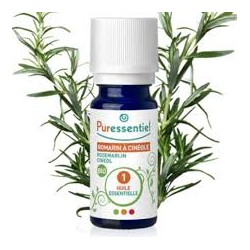 PURESSENTIEL HUILE ESSENTIELLE ROMARIN A CINEOLE BIO 10ML