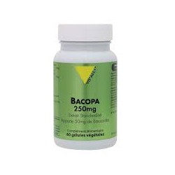 VITALL+ BACOPA  MONNIERI 250MG 60 GELULES