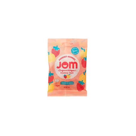 JOM BONBONS FRAISE PECHE 70G