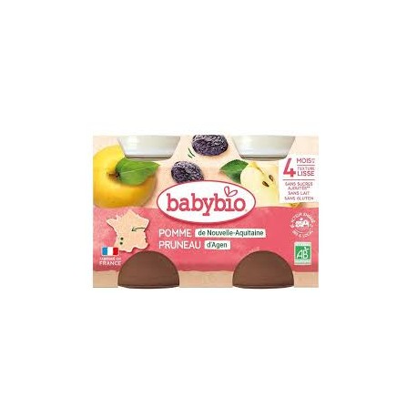 BABYBIO POT DELICE DE FRUITS 2 x 130 G