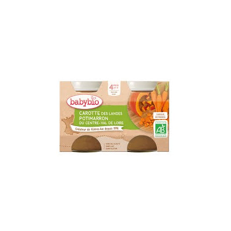 BABYBIO POT POMME DE TERRE EPINARD  2 X 130 G