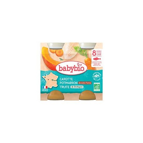 BABYBIO POT TOPINAMBOUR PANAIS 2 x 130 G