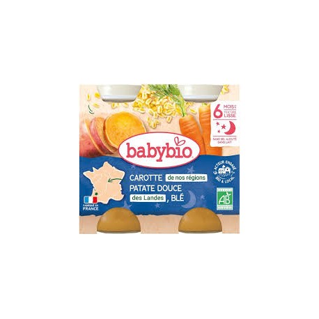 BABYBIO POT TOPINAMBOUR PANAIS 2 x 130 G