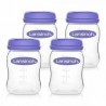 LANSINOH BOUTEILLES DE CONSERVATION DE LAIT MATERNEL 4*160ML
