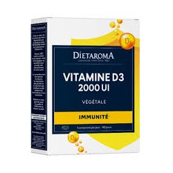 DIETAROMA VITAMINE D3 2000UI 40COMPRIMES