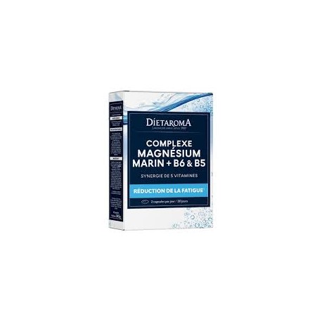 DIETAROMA MAGNESIUM MARIN + B6 ET B5 B60 CAPSULES
