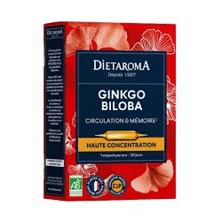 DIETAROMA GINKGO BILOBA B20 AMPOULES