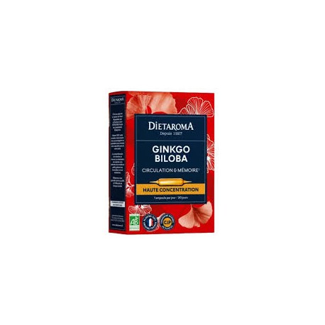 DIETAROMA GINKGO BILOBA B20 AMPOULES