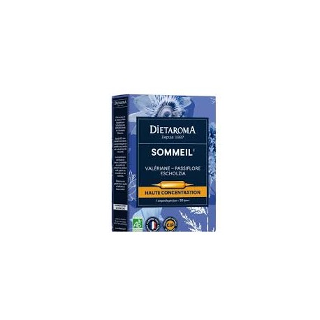 DIETAROMA SOMMEIL BIO B20 AMPOULES