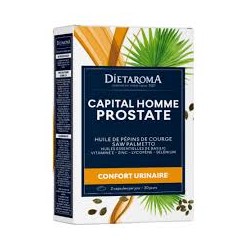 DIETAROMA CAPITAL HOMME PROSTATE CONFORT URINAIRE 60CAPSULES
