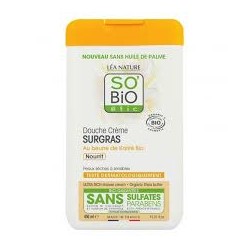 SO BIO DOUCHE CREME SURGRAS A L'HUILE DE KARITE 650 ML